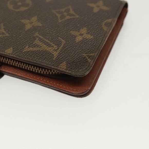 LOUIS VUITTON Monogram Porto Papie Zip Wallet M61207 LV Auth 130795 - Picture 3 of 16
